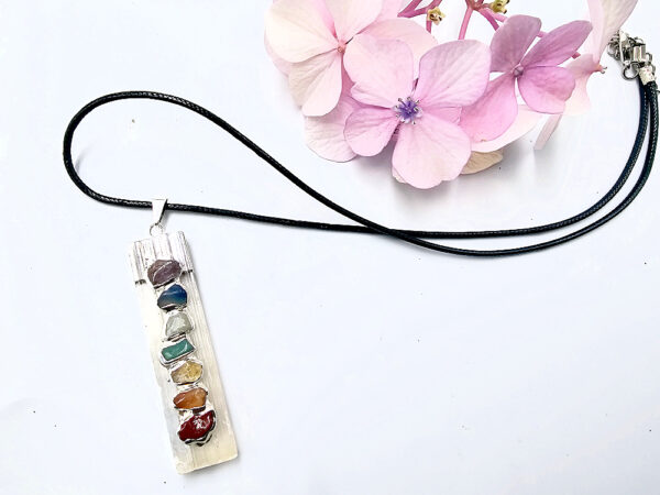 Selenite Charka Necklace - Image 2