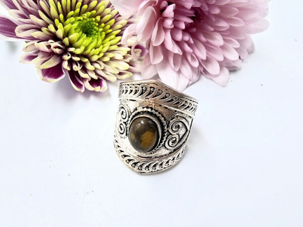 Gypsy Ring Tigers Eye