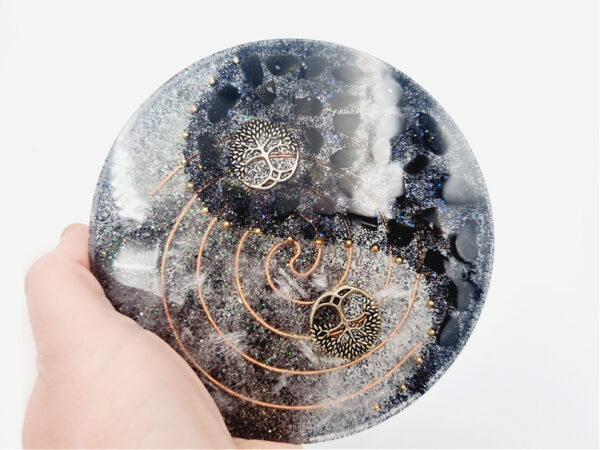 Yang Selenite Charging Plate (13cm)