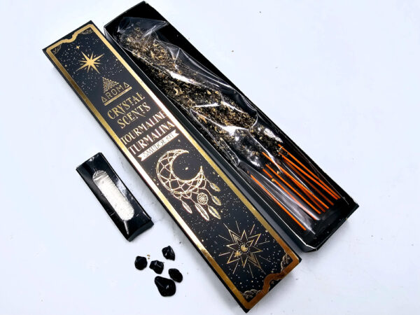 Aroma Crystal Scents (Black Tourmaline Smudge Kit)