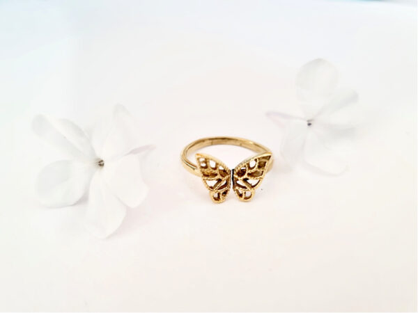 Butterfly Wings Ring (Brass)