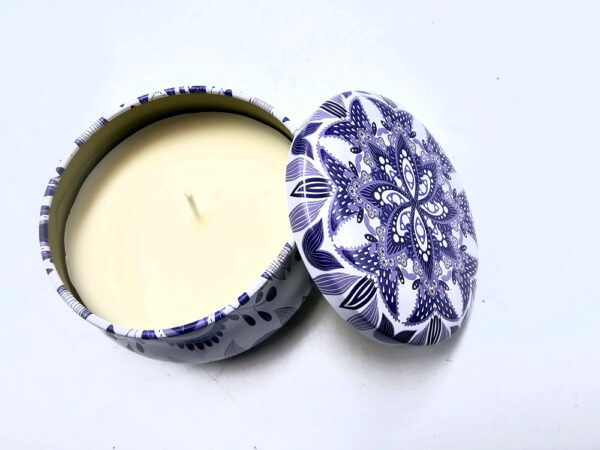 Scented Candle In A Tin (Purple Crush)