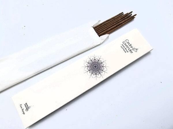 Pure Incense Handcrafted Cedar & Lavender