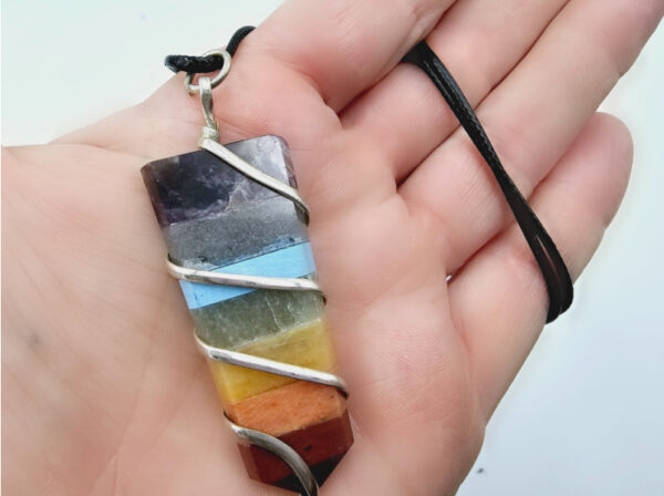 Chakra Necklace Wrapped - Image 2