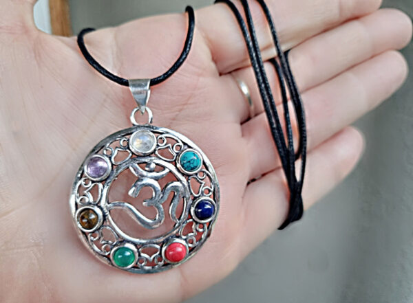 Om Chakra Necklace - Image 2