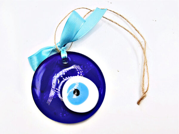 Medium Glass Evil Eye