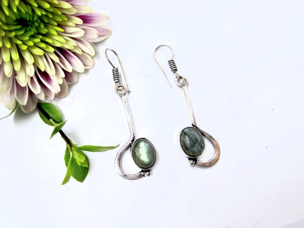 Labradorite Earrings Free Spirit