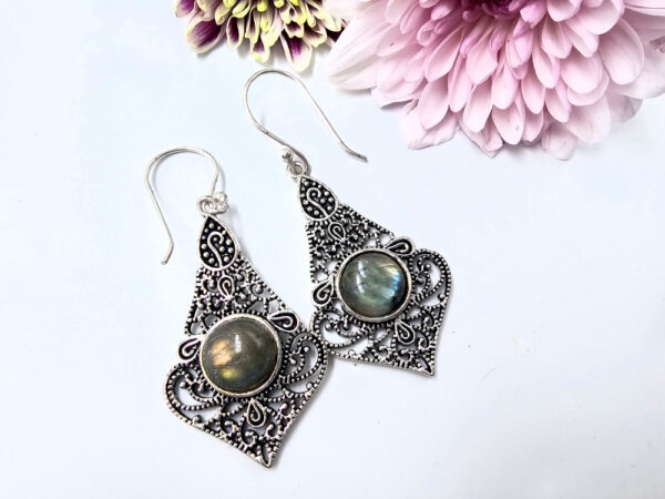 Labradorite Drop Earrings