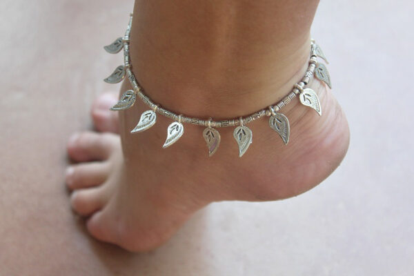 Ankle Chain Bohemian Leaf - Image 2