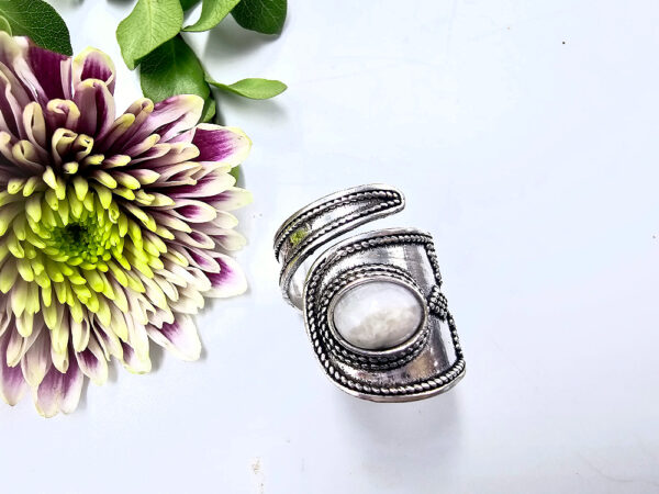 Moonstone Wrap Ring