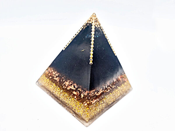 Ascension and Protection Orgonite Pyramid (10cm) - Image 2