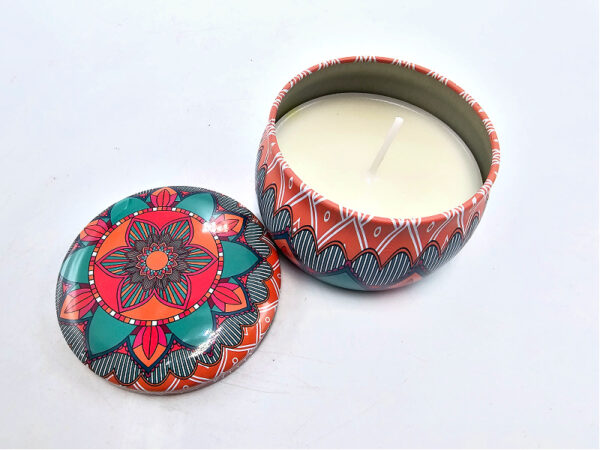 Scented Candle In A Tin (Peach Paradise)