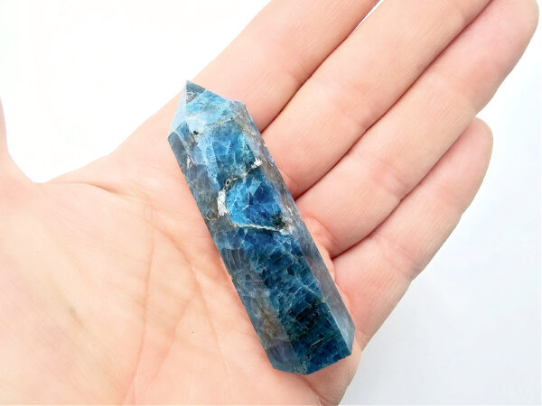 Blue Apatite Point Polished A (42g)