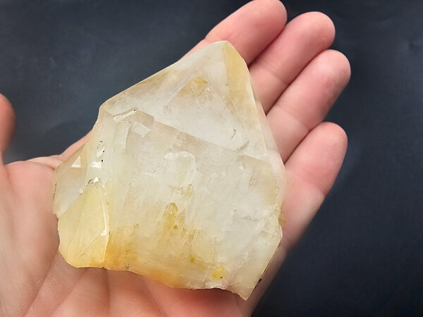 Clear Quartz Rough Point K (154g) Phantom Inclusion - Image 2