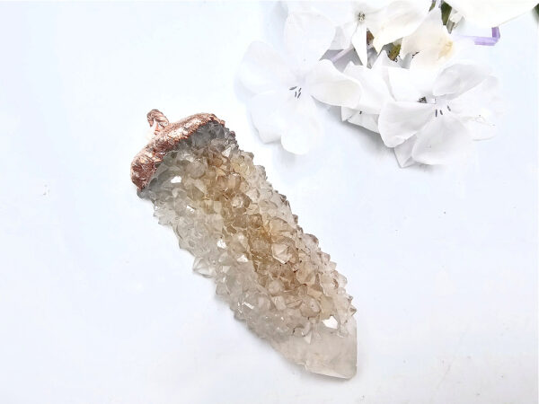 Spirit Quartz Copper Pendant