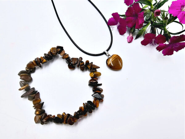 *Tigers Eye Jewellery Gift Set (Prosperity) - Image 2