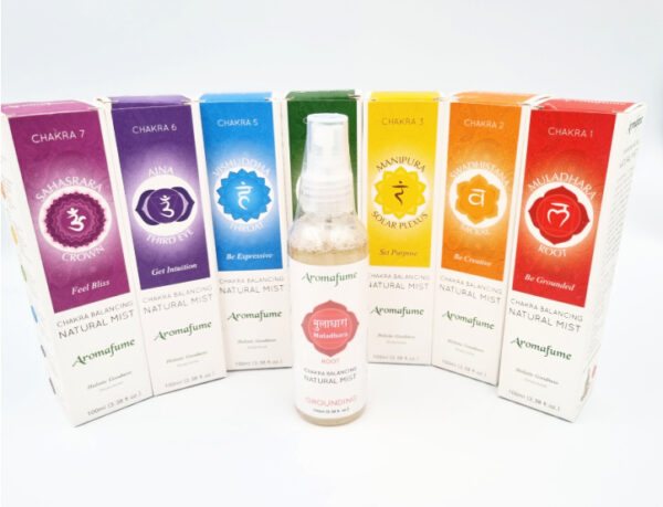 Aromafume 7 Chakra Natural Spray Combo