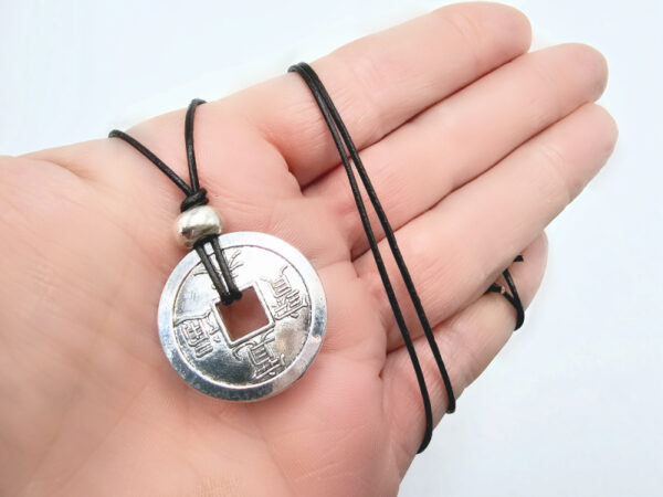 Chinese Feng Shui Coin Necklace - Image 2