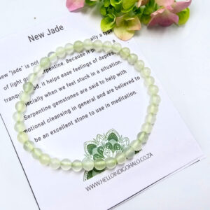 New Jade Round Beaded Bangle, new jade bangle, gem jewellery