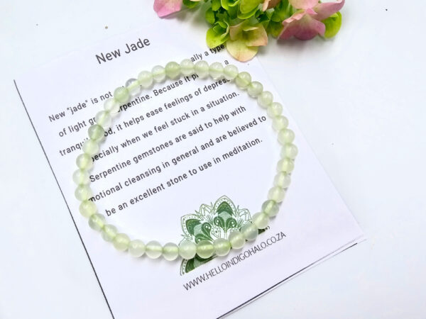 New Jade Round Beaded Bangle, new jade bangle, gem jewellery