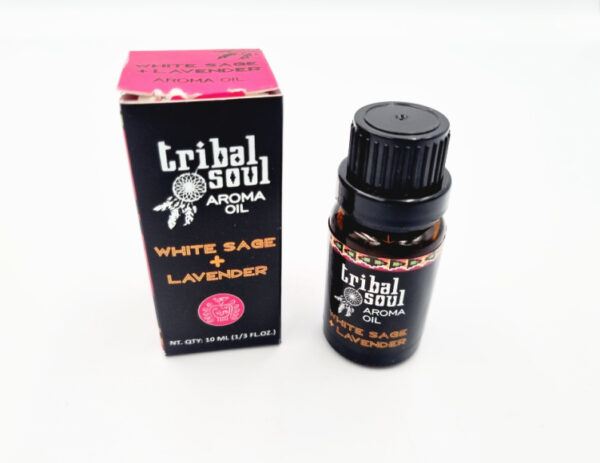 Tribal Soul Oil White Sage & Lavender Aroma (10ml)